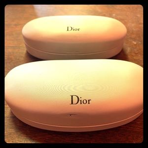 2 Dior sunglasses cases